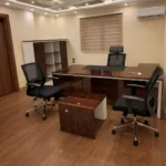 ⁦مكتب مدير الترا مودرن شامل السايد الجانبي | Des-CO111PL⁩ - الصورة ⁦2⁩