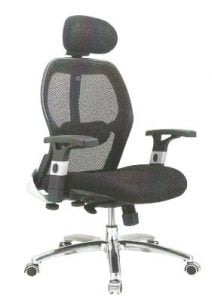 كرسي هيدروليك طبي | مستورد بالكامل | IM-GL-CH1  | Deluxe Mesh Ergonomic Office Chair with Headrest