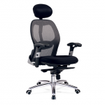⁦كرسي هيدروليك طبي | مستورد بالكامل | IM-GL-CH1  | Deluxe Mesh Ergonomic Office Chair with Headrest⁩ - الصورة ⁦2⁩