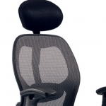 ⁦كرسي هيدروليك طبي | مستورد بالكامل | IM-GL-CH1  | Deluxe Mesh Ergonomic Office Chair with Headrest⁩ - الصورة ⁦5⁩