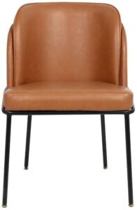⁦Leather Upholstered Dining Chair with multi colors |  كرسي انتظار مميز وعصري⁩ - الصورة ⁦10⁩