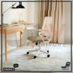 ⁦Optima Med White grey Office Mesh Chair  | كرسي اوبتيما ميد جراي | كرسي مكتب | كرسي مكتبي طبي⁩ - الصورة ⁦4⁩