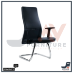 ⁦كرسي مكتب مدير مميز جلد عالي الجودة  | Clover Flair Chair | Leather Manager Office Chair⁩ - الصورة ⁦2⁩