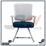 ⁦Reno Flex White Mesh Swivel Chair  | كرسي مكتب مدير  باللون الابيض من الشبك الطبي⁩ - الصورة ⁦4⁩