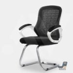 ⁦كرسي مكتب شبكي طبي Vertex Pro White⁩ - الصورة ⁦3⁩