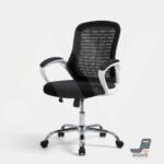 ⁦كرسي مكتب شبكي طبي Vertex Pro White⁩ - الصورة ⁦2⁩