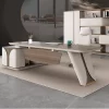 مكتب إداري فخم بتصميم مميز وعصري بسايد جانبي عملي