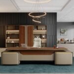 مكتب إداري فاخر بتصميم حديث