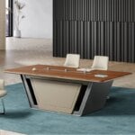 L Shaped Boss Table Design Modern Ceo Manager Office Desk Executive Wooden Office Table for Office Furniture