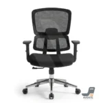 ⁦Artemis Black Mesh Swivel Chair  | كرسي مكتب طبي شبك أرتميس شاسيه أسود⁩ - الصورة ⁦5⁩