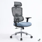 ⁦Artemis Black Mesh Swivel Chair  | كرسي مكتب طبي شبك أرتميس شاسيه أسود⁩ - الصورة ⁦9⁩
