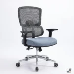⁦Artemis Black Mesh Swivel Chair  | كرسي مكتب طبي شبك أرتميس شاسيه أسود⁩ - الصورة ⁦8⁩