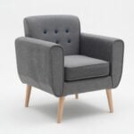 فوتيه استقبال قماشي واسع Mardeni Lounge - rear