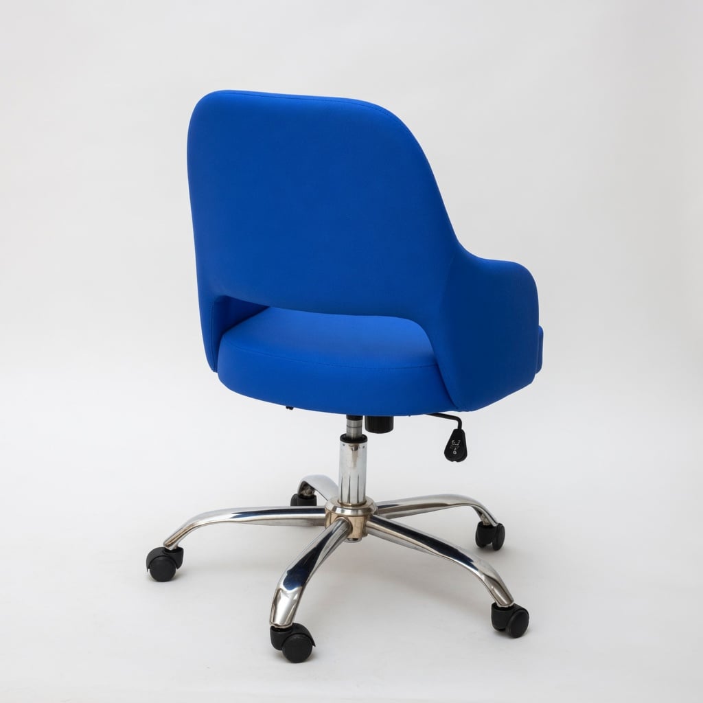 ch.Mac.m102Med_front.jpg كرسي هيدروليك وسط مودرن Blue Mid Lift - front