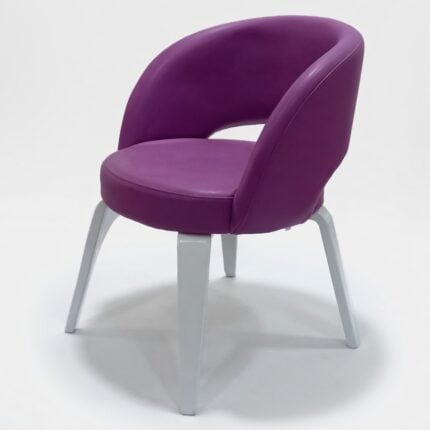 كرسي استقبال مودرن مميز Violet Curve - front
