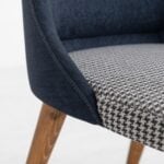 كرسي مطاعم وكافيهات مودرن Navy Check - detail
