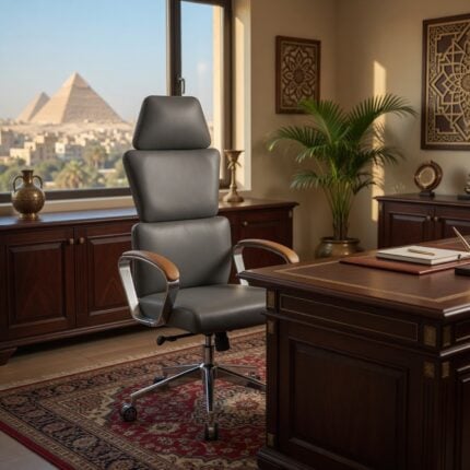 كرسي مكتب جلد ظهر عالي Triple High من اڤينتي للأثاث المكتبي - زاوية lifestyle