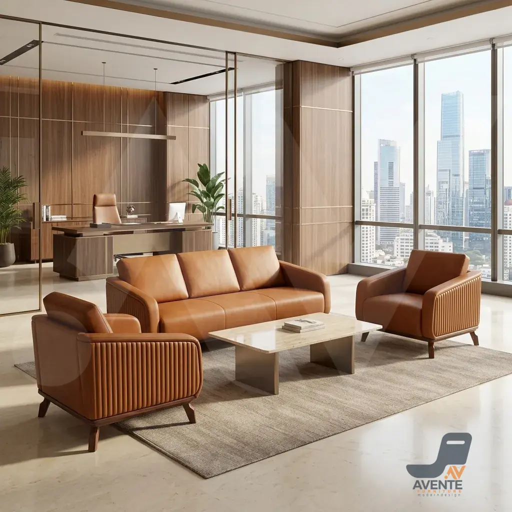 sof-hc-117-01-lifestyle-1 طقم أنتريه دورانزو في استقبال شركة عصري